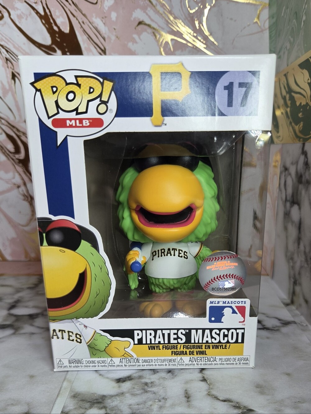 Funko Pop MLB Mascots 17 Pittsburg Pirates Parrot MIB